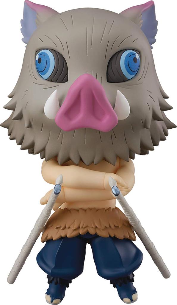 Раскрашенная подвижная фигурка Nendoroid Demon Kimetsu no Yaiba Inosuke Tsukihira G12140 Slayer, немасштабируемая АБС и ПВХ