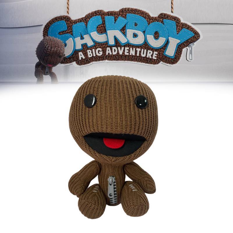 Плюшевая игрушка Sackboy из Little Big Planet 25 см Тканевое чучело животного Для детей