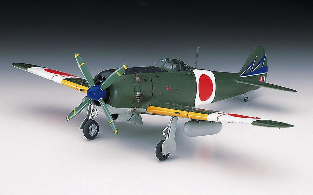Hasegawa Японская армия Накадзима Хаяте Пластиковая модель A4 1/72 Ki-84