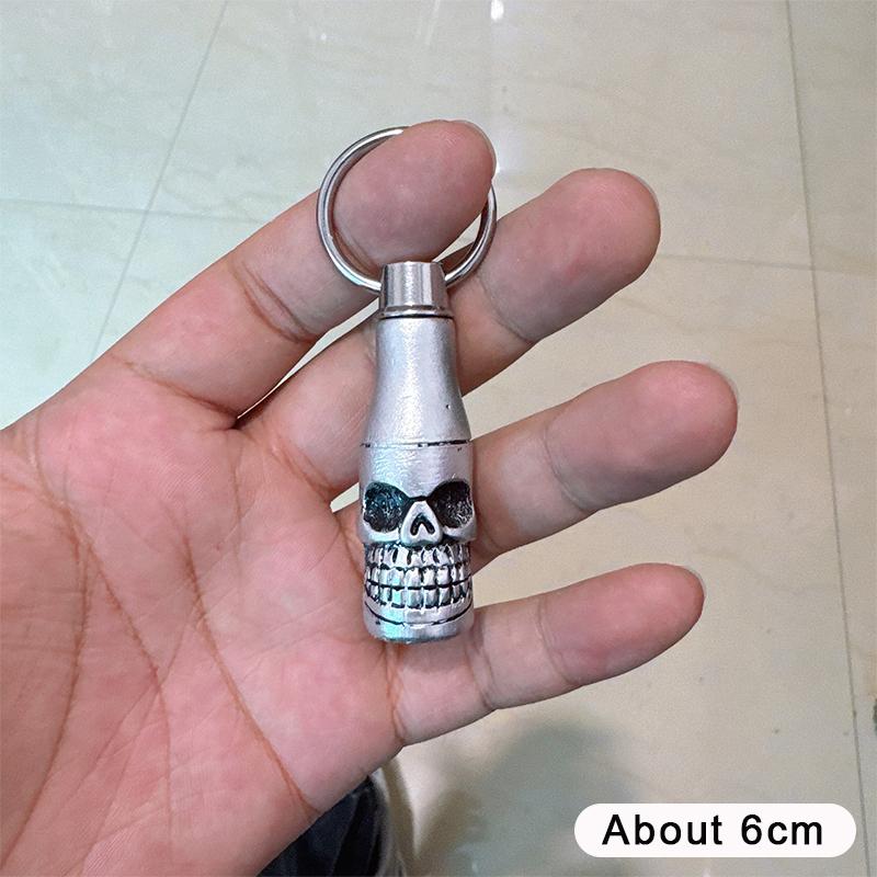 1 шт. брелок в виде ракеты-бомбы в виде акулы, брелок в виде бутылки с черепом на Хэллоуин, брелки в виде акулы для мужчин (Акула Ракета)