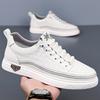 Board Shoes Men's 2024 Autumn Pilot Trend Casual Little White Shoes Low-top Foot Cover Soft-faced Board Shoes Tide