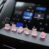 Набор из 10 светящихся мини-фигурок свинок из смолы, декоративные коллекционные предметы в фэнтезийной тематике, подходят для использования в помещении и на улице,
