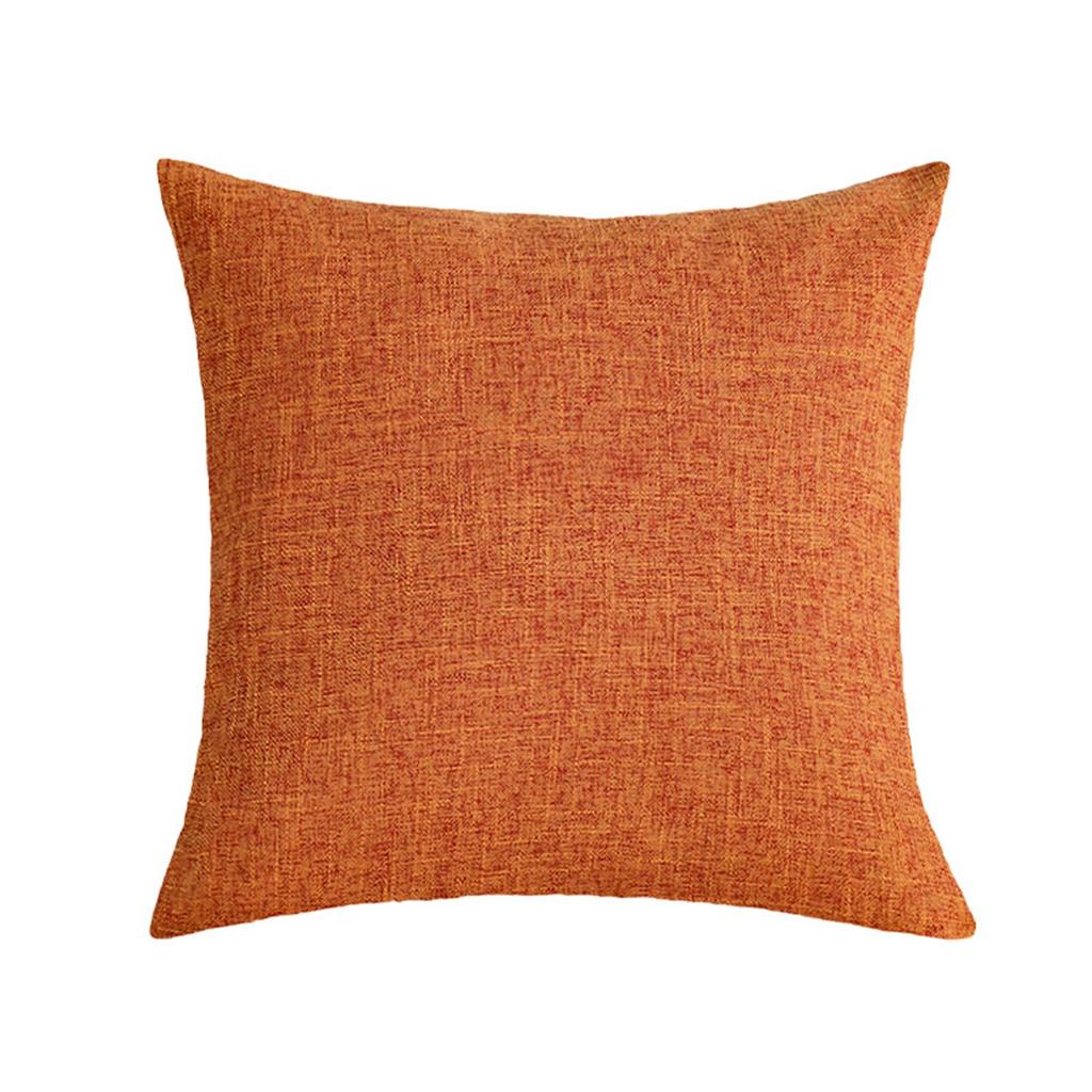 Льняная наволочка для дивана, прикроватная подушка, подушка для гостиной, подушка для спинки стула, подушка для талии в автомобиле