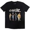 Gorillaz Spray Logo Group Official Tee T-Shirt Mens