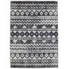 Living Room Rug Woolly Touch Berber Patterns Grey Blue 133x190