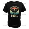 Футболка Padel Padel Divertido, забавная, повседневная, мягкая, премиум, мужская одежда, футболка, графические топы, Harajuku
