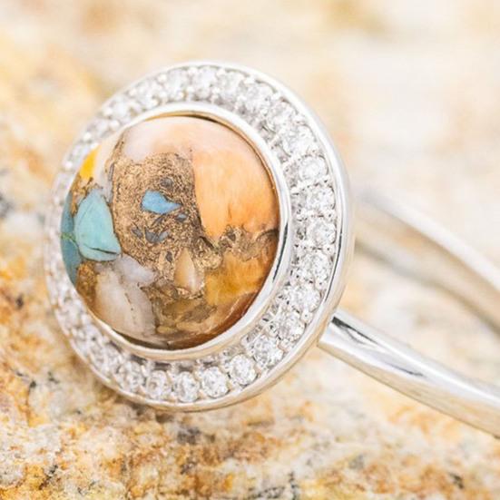 3шт женские кольца геометрические стразы ювелирные изделия богемные штабелируемые кольца на палец