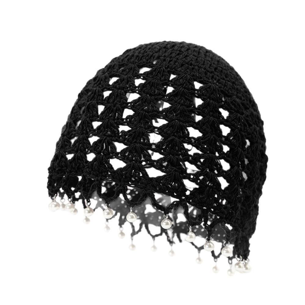 Sweet Crochet Hollow Knitted Hat Bohemian Style Weave Cap Fashion Knit Beanies Outdoor
