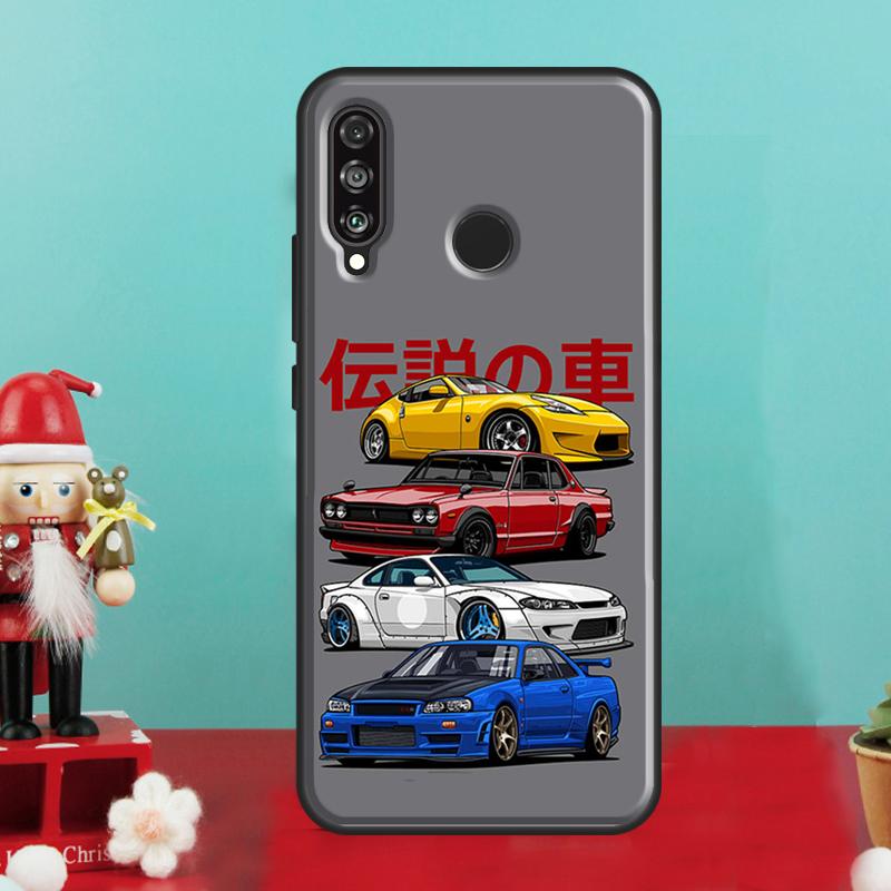 Япония JDM Спортивный Автомобиль Комикс Для Huawei Nova 9 10 SE 12i 11i 8i 12s Y90 Y60 Y70 Y72 Y61 Y91 P20 P40 P30 Lite P60 Pro Чехол