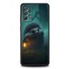 Милый Чехол для Телефона с Ежиком Для Samsung Galaxy A15 A13 A51 A71 A41 A31 A21S A03S A05 A35 A55 A23 A25 A33 A53 A73 5G Чехол