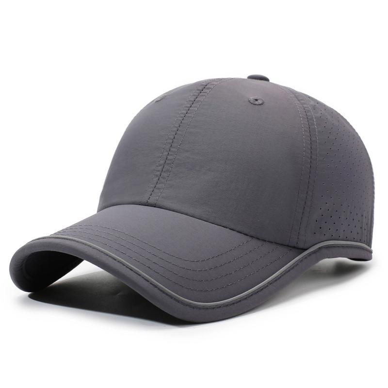 Fashion Sports Running Hat Women's Summer Long-brimmed Baseball Cap Quick-Drying Mesh Breathable Sunscreen Sun Hat Women's Thin