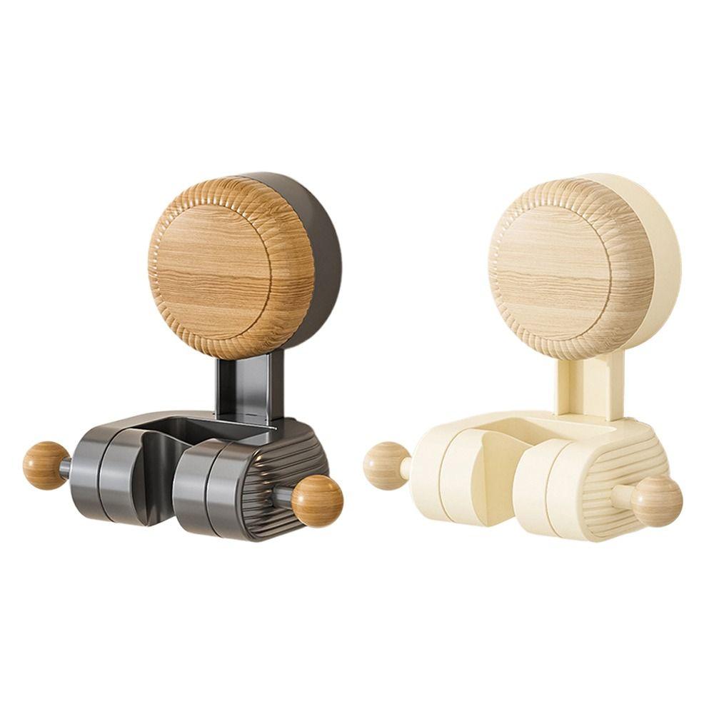 Suction Cup Type Wall Mounted Showerhead Holder Free Punching Sprayer Support  Bathroom Home