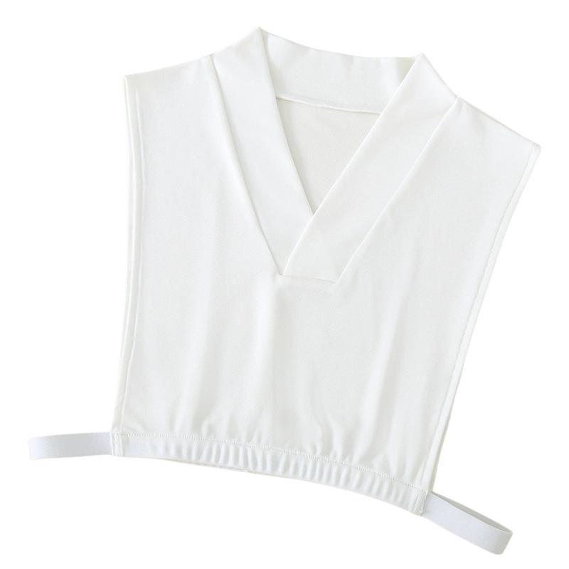 Хлопковый воротник ханьфу, поддельный воротник, китайский стиль, V-образный вырез, пуловер с основанием внутри и поддельным воротником из хлопковой ткани, женский, высококачественный, универсальный