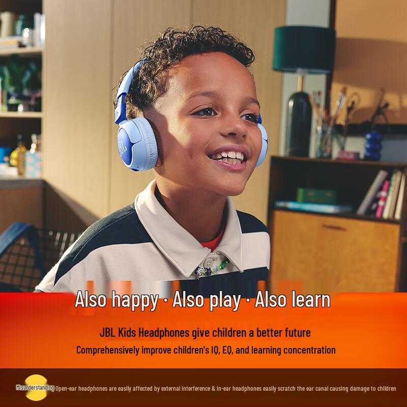 JBL JR320BT Wireless Bluetooth On-Ear Kids Headphones
