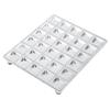 Kitchen Gadgets Aluminium Alloy Ravioli Maker 30 Holes Reusable Dumpling Mould Multifunctional Durable Ravioli Cutter Restaurant