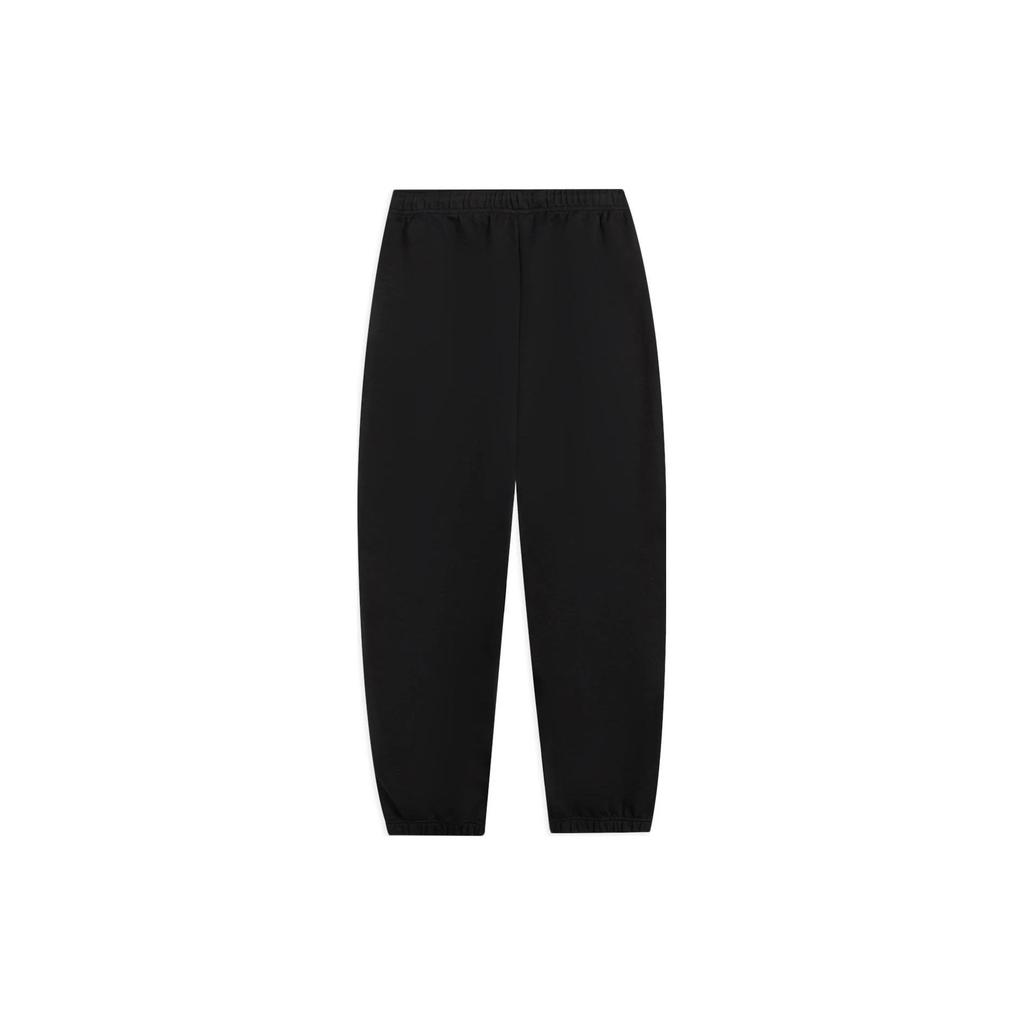 Спортивные спортивные штаны Li Ning Sports Basketball Series с принтом логотипа, на завязках, с манжетами, мужские штаны, черные AKLSE89-1