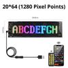 Custom Programmable LED Sign USB 5V Bluetooth Logo Light Text Pattern Animation Pixel Block Display Car Scrolling Advertising