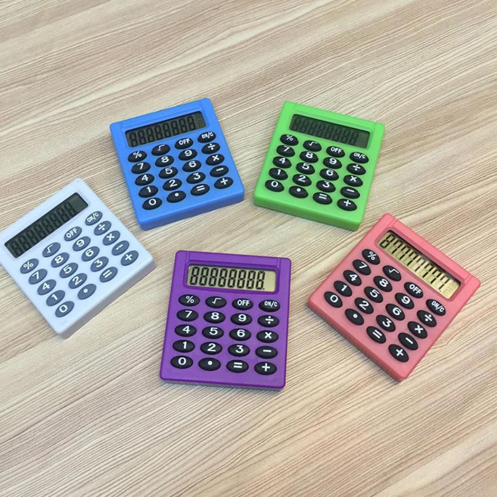 Mini Portable Pocket 8 Digits Electronic Calculator Student School Supplies