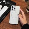 Кожаный магнитный чехол для телефона для iPhone 15 14 13 12 11 16 Pro Max Plus SE XR X XS MAX для беспроводной зарядки MagSafe, защитная крышка
