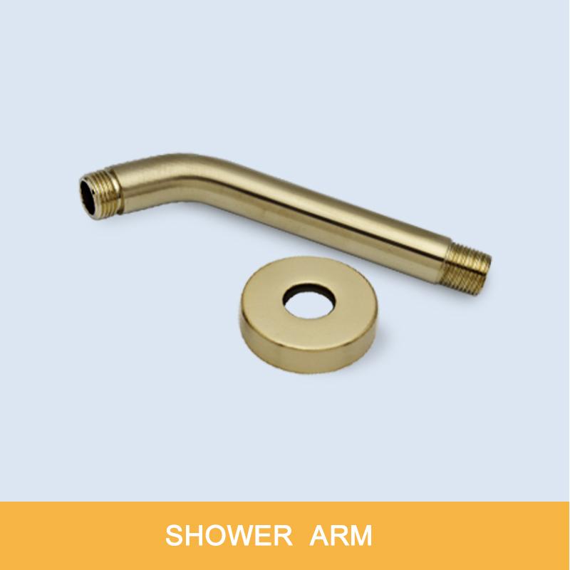 Матовый золотой смеситель для ванной комнаты, набор смесителей для душа и туалета с водопадом, настенный латунный смеситель для душа с эффектом дождя