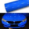 30x150cm Super Gloss Blue Car Vinyl Wrap Film Decoration Sticker Air Bubble Free