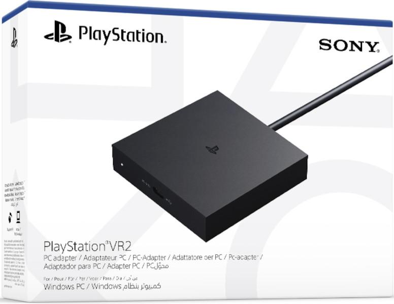 Sony PlayStation VR2 PC adapter compatible with Windows PC black