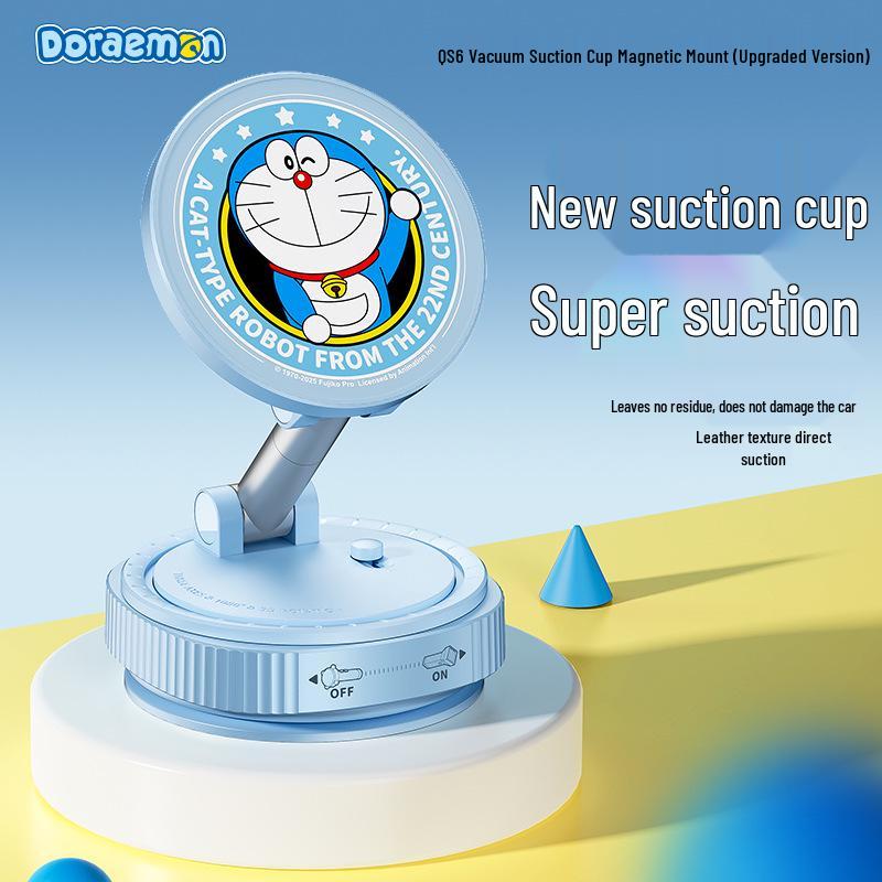 Doraemon 360° Магнитный держатель-подставка для телефона в машину и на стол
