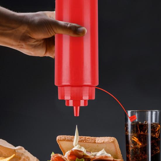 4 шт., кухонные пластиковые бутылки для дозирования приправ с крышкой, многофункциональная бутылка для выдавливания пигмента, 250 мл, бутылки для выдавливания приправ без BPA для