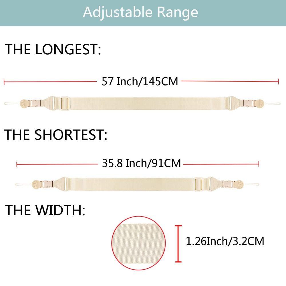 Nylon Neck Lanyard Adjustable Camera Strap Portable Shoulder Strap Crossbody Laptop Bag