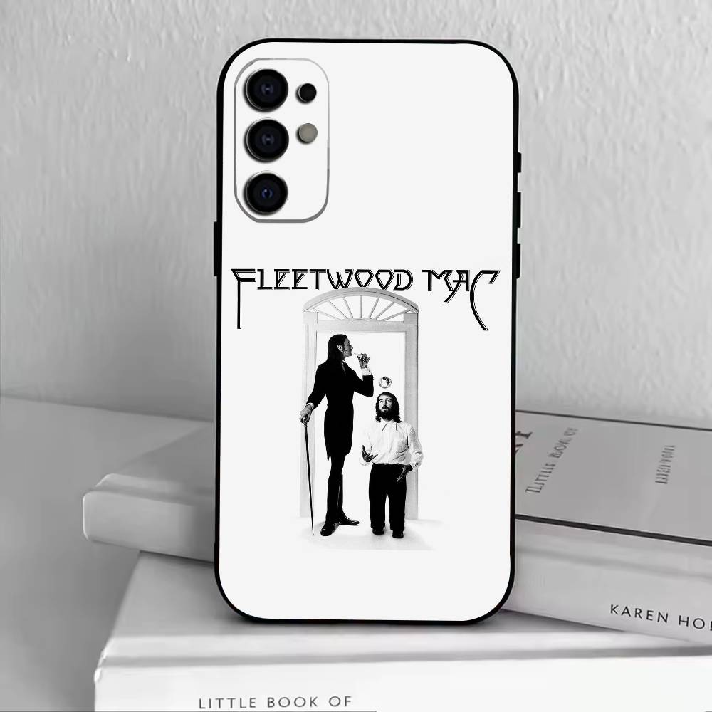 Чехол для телефона Band F-Fleetwood M-Mac для Samsung S25, S24, S21, S22, S23, S30, Ultra, S20, Plus, Fe, Мягкий силиконовый черный чехол