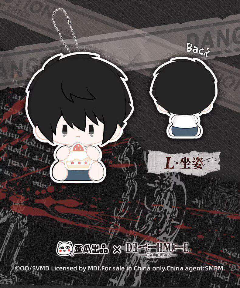New Death Plushie Series Blind Box 13cm Cute Cartoon Character Backpack Keychain Decoration Girl's Birthday Gift
