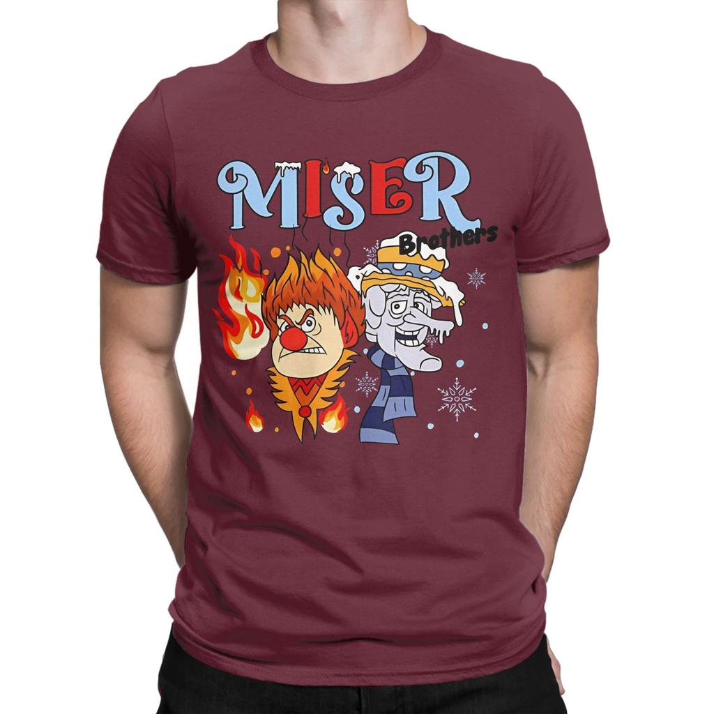 Miser Brothers The Year Without A Santa Claus Novelty 100 Cotton Tshirt Miser Brothers Too Much Tees Tops For Unisex