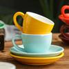 75ml Cappuccino Creative Cup Latte Art Cup Coffee Cup Dish Set European Colored Afternoon Tea Cup Water Cup Espresso Cup