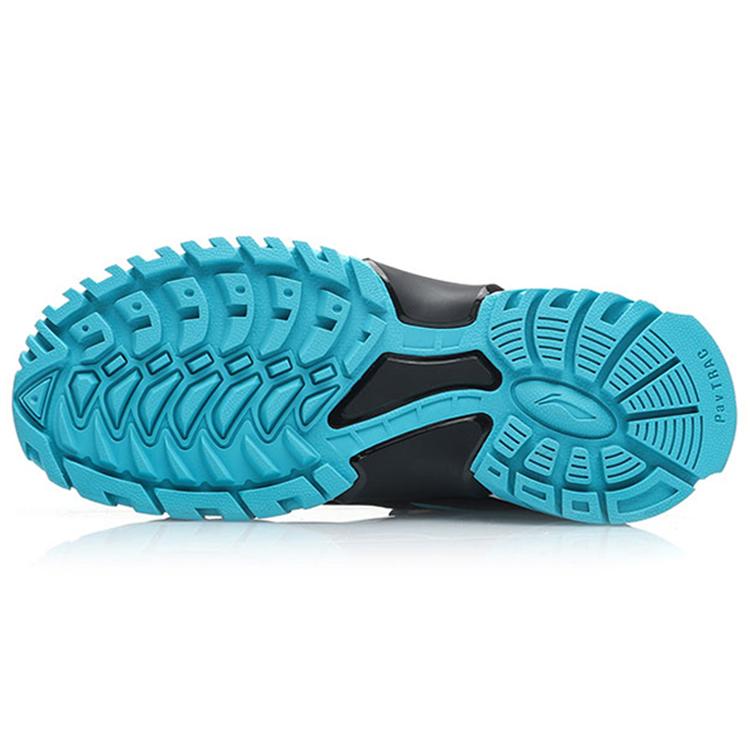 Li Ning Aurora Skywalk Bad Five Xlarge Амортизация Нескользящая Низкие Спортивные Повседневные Кроссовки Мужские Синий Черный AGLP115-2