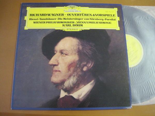 LP Record KARL BOHM WIENER PHILHARMONIKER Wagner Ouverturen Und Vorspiele MG1227 DEUTSCHE GRAMMO 1979 Japan Classical Used