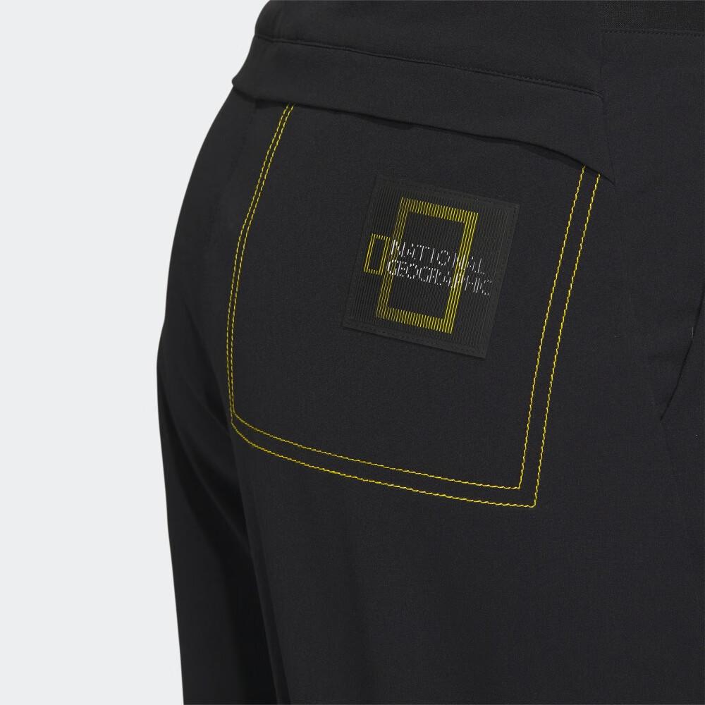 adidas X National Geographic Женские ветрозащитные тренировочные шорты для активного отдыха Черные HY4696