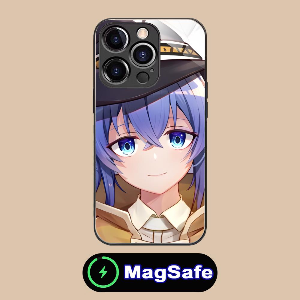 Чехол для мобильного телефона Mushoku Tensei Roxy для iPhone 17 16 15 14 13 12 11 Air Pro Max Plus Mini MagSafe Стеклянный Цветной Чехол Люкс