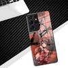 Чехол для телефона с персонажем Токисаки Куруми из аниме Date A Live для Samsung S26 S25 Edge Ultra 23 22 21 20 Ultra Plus S24 Fe Стеклянный чехол