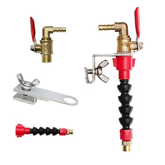 Сопло для удаления пыли Распыление охлаждающей жидкости Улучшает резку Продлевает срок службы секций Коррозионностойкий Фреза широкого применения Спринклер Принадлежности для режущего станка