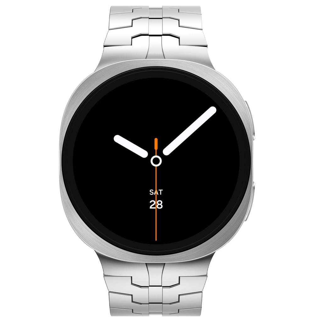 Металлический ремешок без зазоров для Samsung Galaxy Watch 8 Classic 46мм 44мм 40мм Деловая стальная лента для Galaxy Watch Ultra 2025