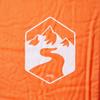 Self Inflating Sleeping Mat with Pillow Orange