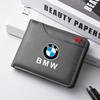 Leather Car Logo Wallet Credit Card Coin Bag Portable Purses For BMW 1 2 3 5 7 Series X1 X3 X4 X5 X6 E46 E90 E60 F10 G20 G30 F15 rlzh86