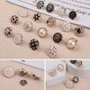 6PCS Clothing Crafts Decorative DIY Anti-exhaust Detachable Coat Button Seamless Buttons Adjustable