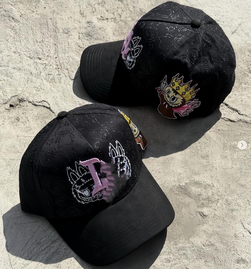 High Quality 5-Panel Curved Brim Baseball Cap with Rhinestone Embellishments Terry Fabric Dobby Style-Sporty Unisex Adult Hat