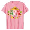 Праздничная футболка Cinco De Mayo Surprise 5 Мая Viva Mexico Смешная семейная графическая футболка Топы Одежда для праздничного отпуска Подарки
