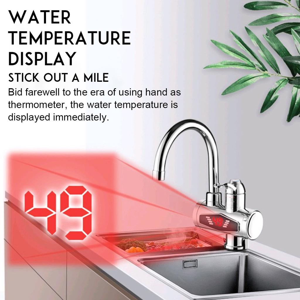 Электрический кран 3000 Вт, водонагреватель из нержавеющей стали, с насадкой для душа, 3S, быстрый нагрев, мгновенный нагрев горячей воды для кухни, ванной комнаты