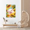 5D DIY Diamond Painting Cute Pig Cross Stitch Kit Mosaic Diamond Embroidery Rose Full Round/Square Drill Home Decoration