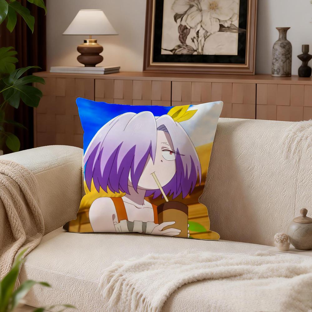 The Shy Hero And The Assassin Princesses Cushion Cover Cushion Cover Set 4Pcs 45X45 40X40 Pillowcase Decorative Sofa Home Decor