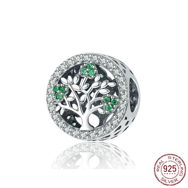 925 Sterling Silver Angel Mom Family Heart Series Shine Beads Fit Original Fashion Charms Bracelets Women DIY Jewelry