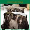 Walking Dead The Series Printed Duvet Cover Pillowcase Bedding Three Piece Set